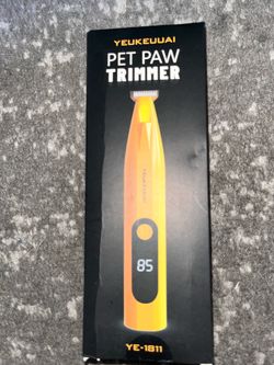 Pet paw trimmer