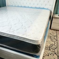 NEW KING PILLOW TOP MATTRESS 👉 Check The Description