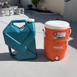 Home Water Storage Container And Beverage Cooler