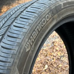 USED  HANKOOK TIRES  ( $75 FOR BOTH)