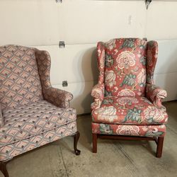 Wing Back Chairs