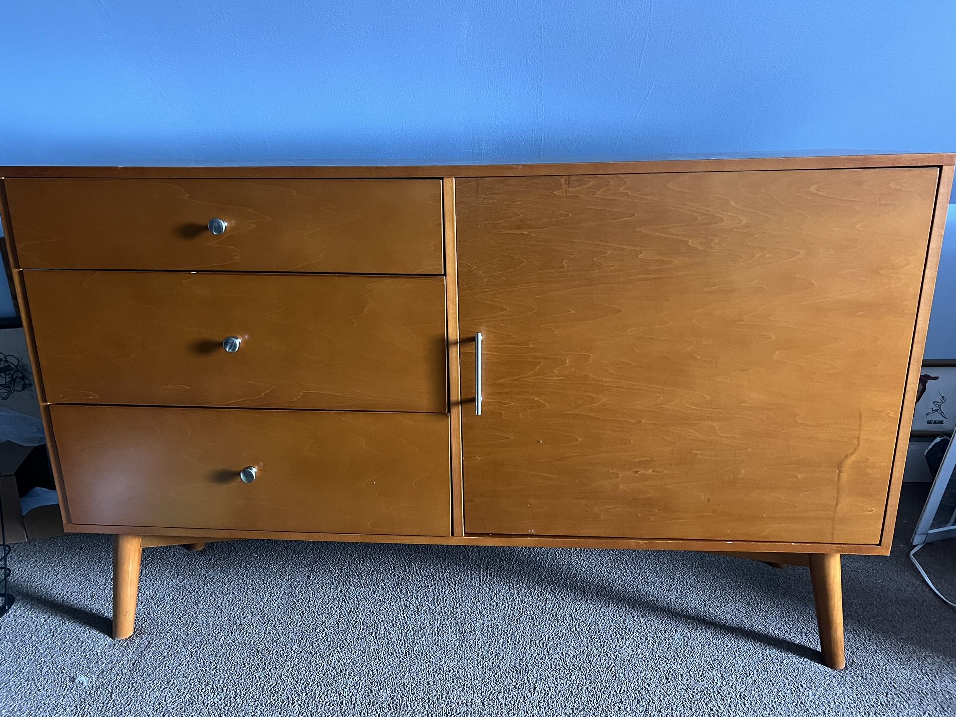 MCM style - Retro Modern Media Console/ Entertainment Center