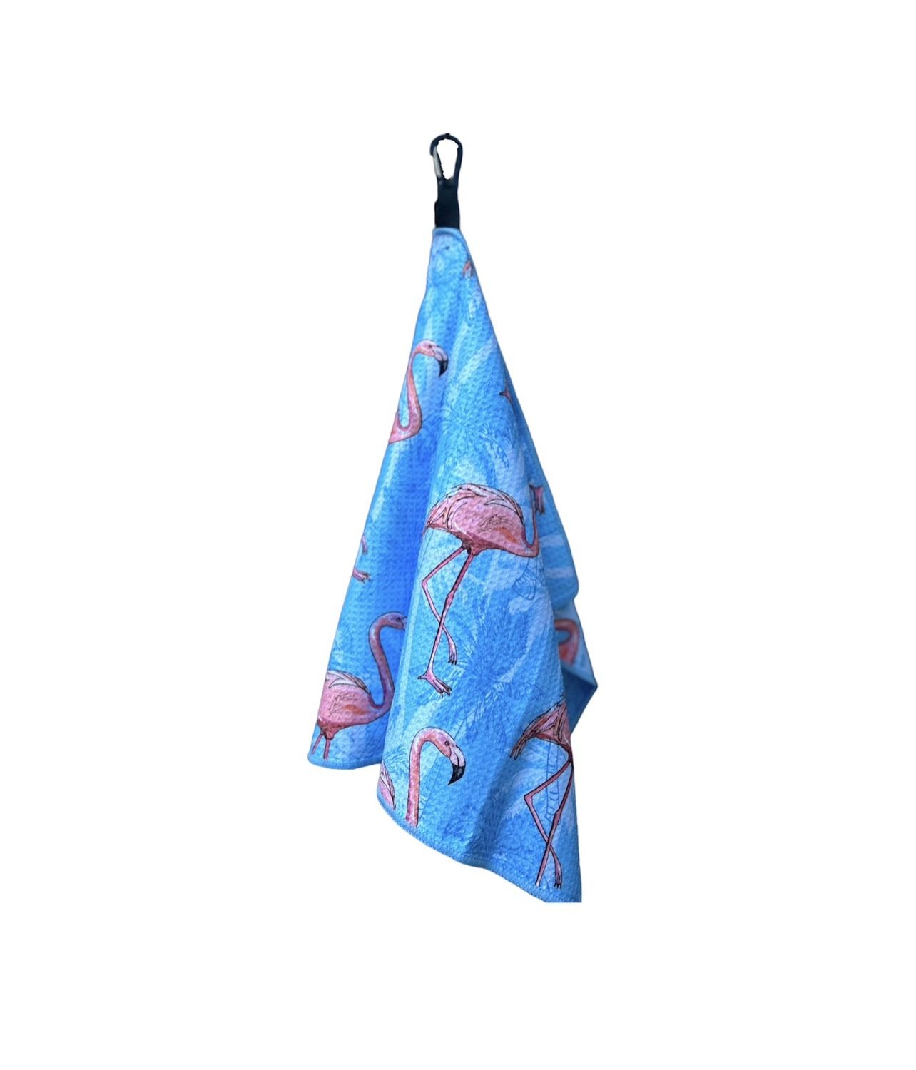 Golf Flamingo Magnet Towel