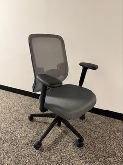 Office Chair with Adjustable Seat, Back, and Armrests