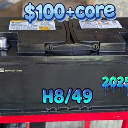 Agm Car Battery Group Size H8/49