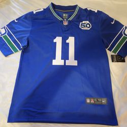 Seahawks Smith-N-Njigba Blue JERSEY 