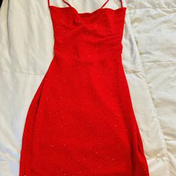 RED PROM DRESS size Small