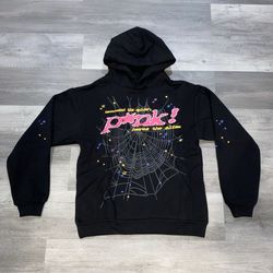 Sp5der P*INK Hoodie (Large)
