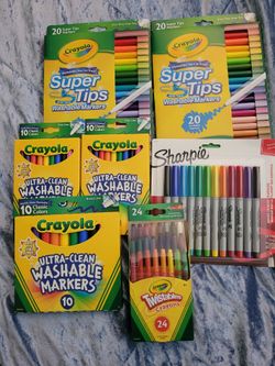 Sharpies, Markers, Etc