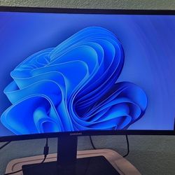 27" Samsung Curved Monitor (1080p) + Heavy Duty Adjustable Stand