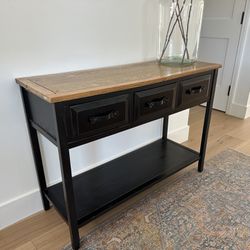 3 drawer Console Table
