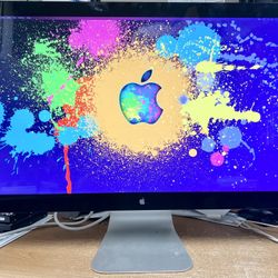 Apple Cinema Display 27” A1316 Widescreen LED Monitor (Tested/Works Perfect)
