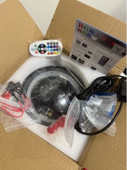 Jeep LED RGB headlights