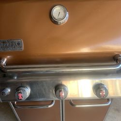 Weber Genesis E-310 BBQ Grill 3 Burners (Orange)