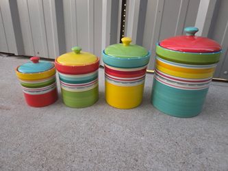 New 4pc canister set (READ DESCRIPTION)