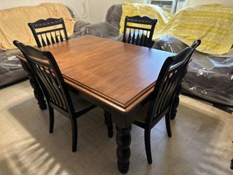 Rectangular Extension Table Dining Set