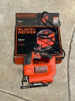 Black and decker 4.5 amp jigsaw