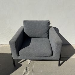 Grey sofa chair- MUST GO!!!