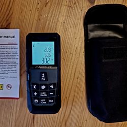 uMeasure 328ft Handheld Laser Distance Meter 