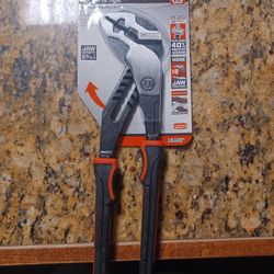 Crescent 12" Z2 K9 V-Jaw Dual Material Tongue and Groove Pliers RTZ212CGV