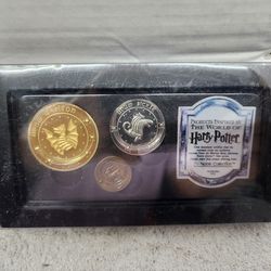 Harry Potter Gringotts Collection Coin Set Brand New (Price Is Firm)