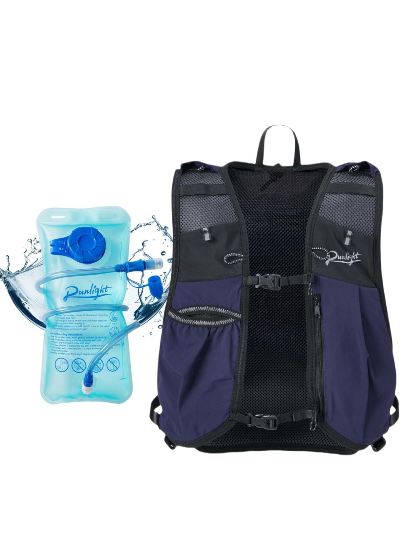 Hydration Backpack Running Hydration Vest Lightweight 1.5L