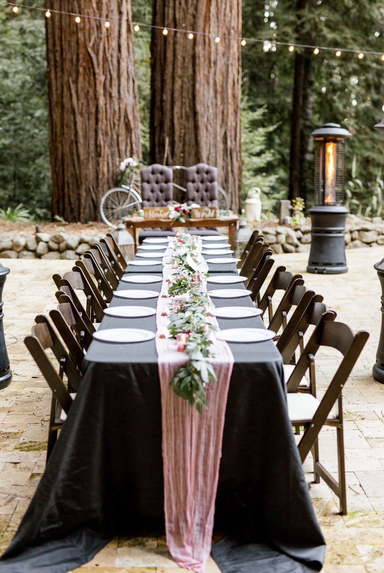 Black Table Cloths Qty 13