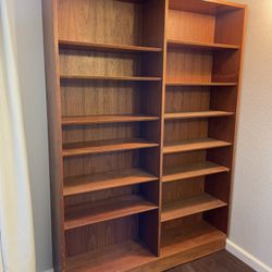 Midcentury walnut Bookcase  