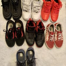Shoes Jordan’s, Vans, Nike