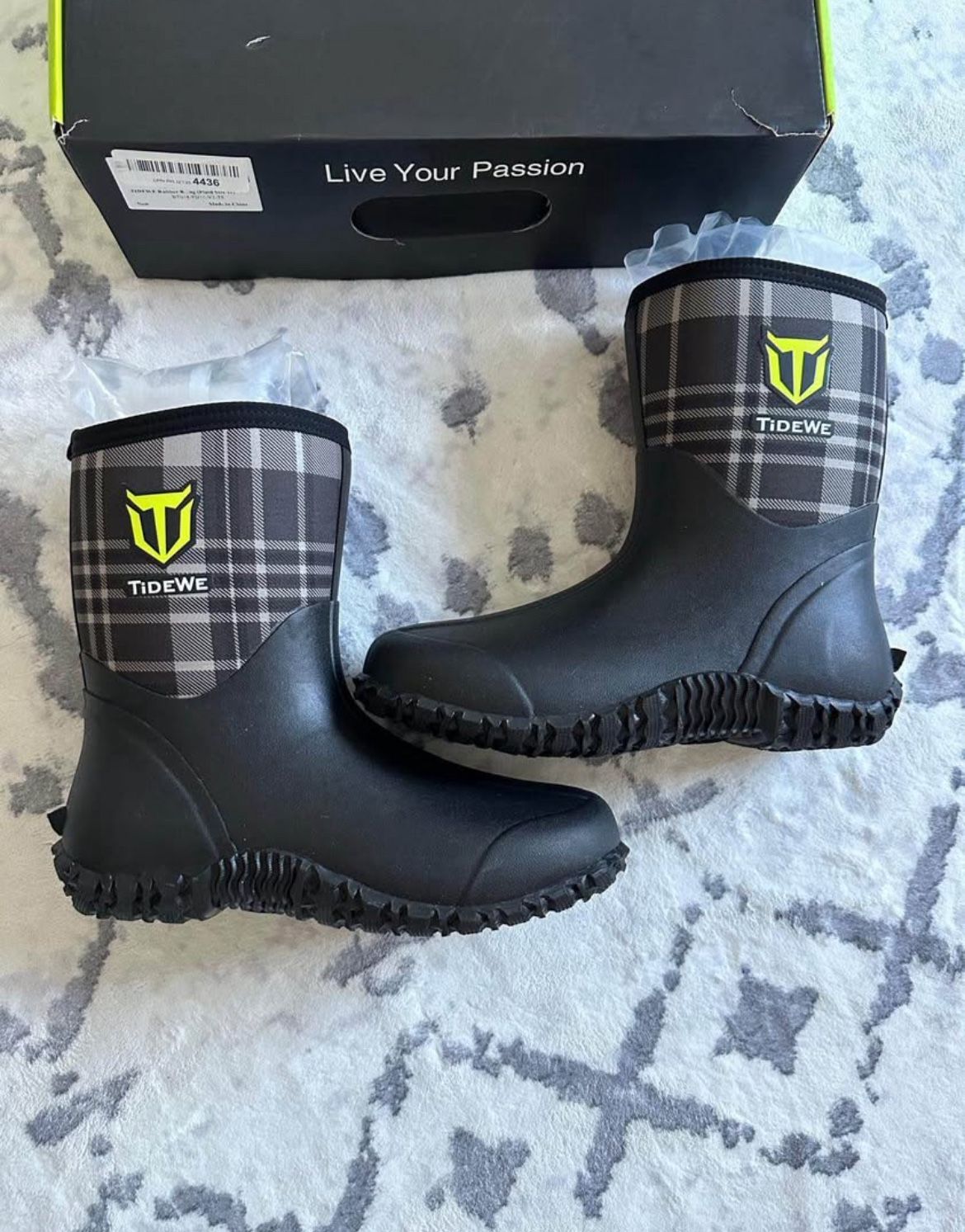 TIDEWE Rubber Boots