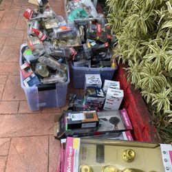 Mixed Lot Door Locks, Key Pads, Front Door Lock Etcc