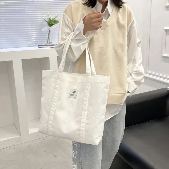 40 Unisex White Tote Bags 