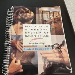 Book On Haircutting By Milady’s  