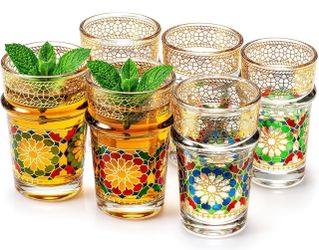 Moroccan Tea Glasses 4.3 oz