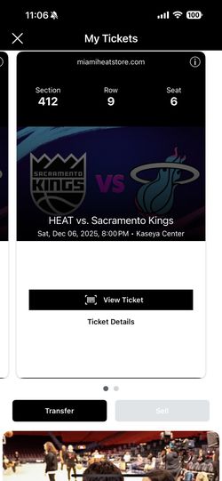 MIAMI HEAT GAME TICKETS TONIGHT 20$