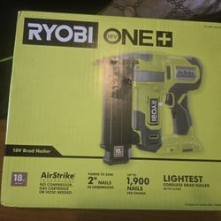 Ryobi  18 Gauge Cordless Airstrike Brad Nailer