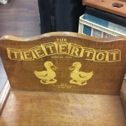 “The TeeterTot” Antique Baby Doll Rocker