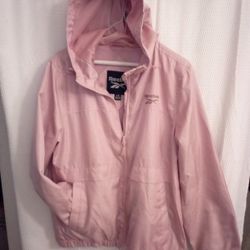 Reebok Pink Windbreaker