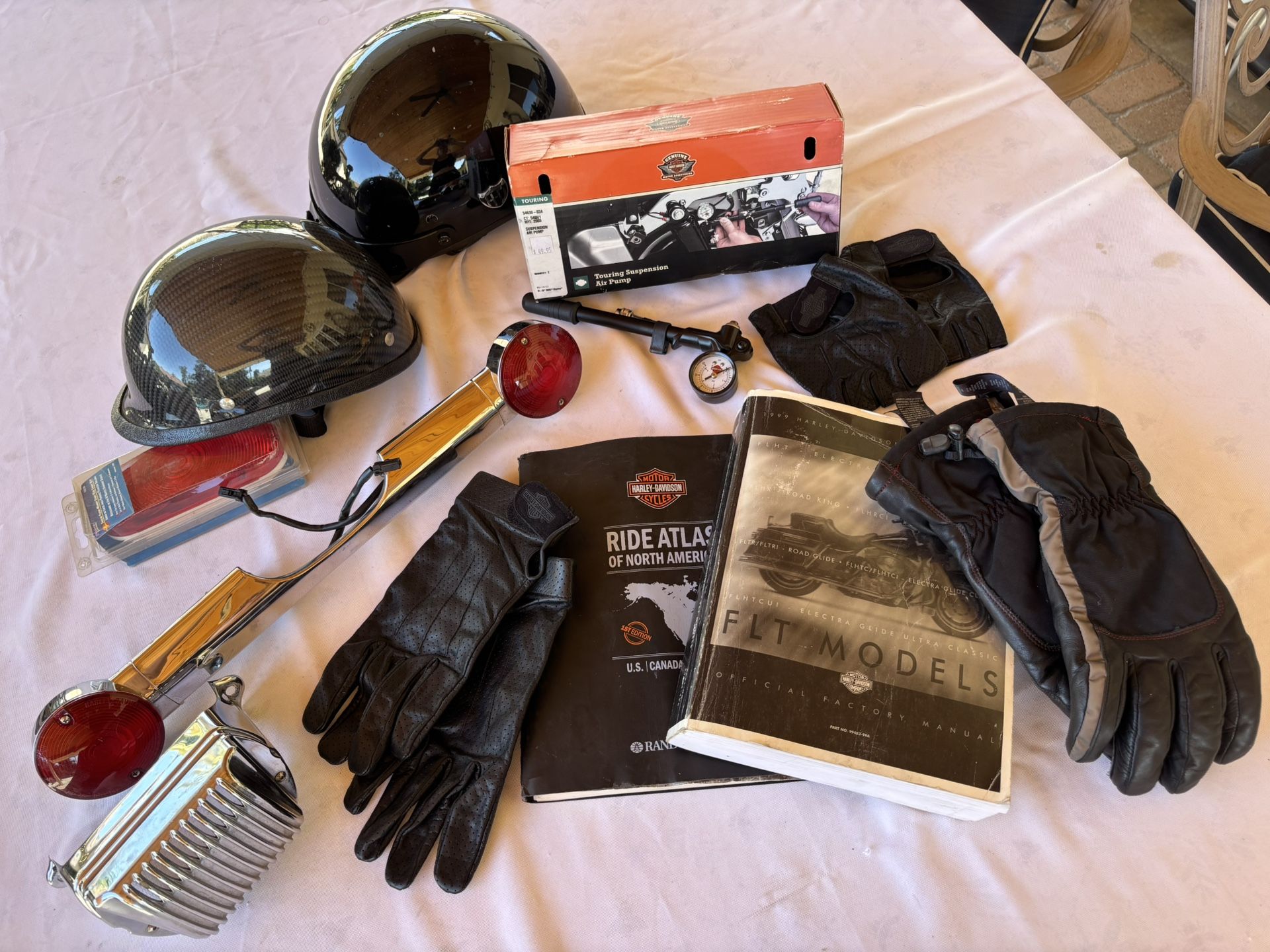 Harley Davidson Gloves, Parts, Tools, Books