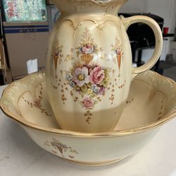 Vintage Porcelain Pitcher 