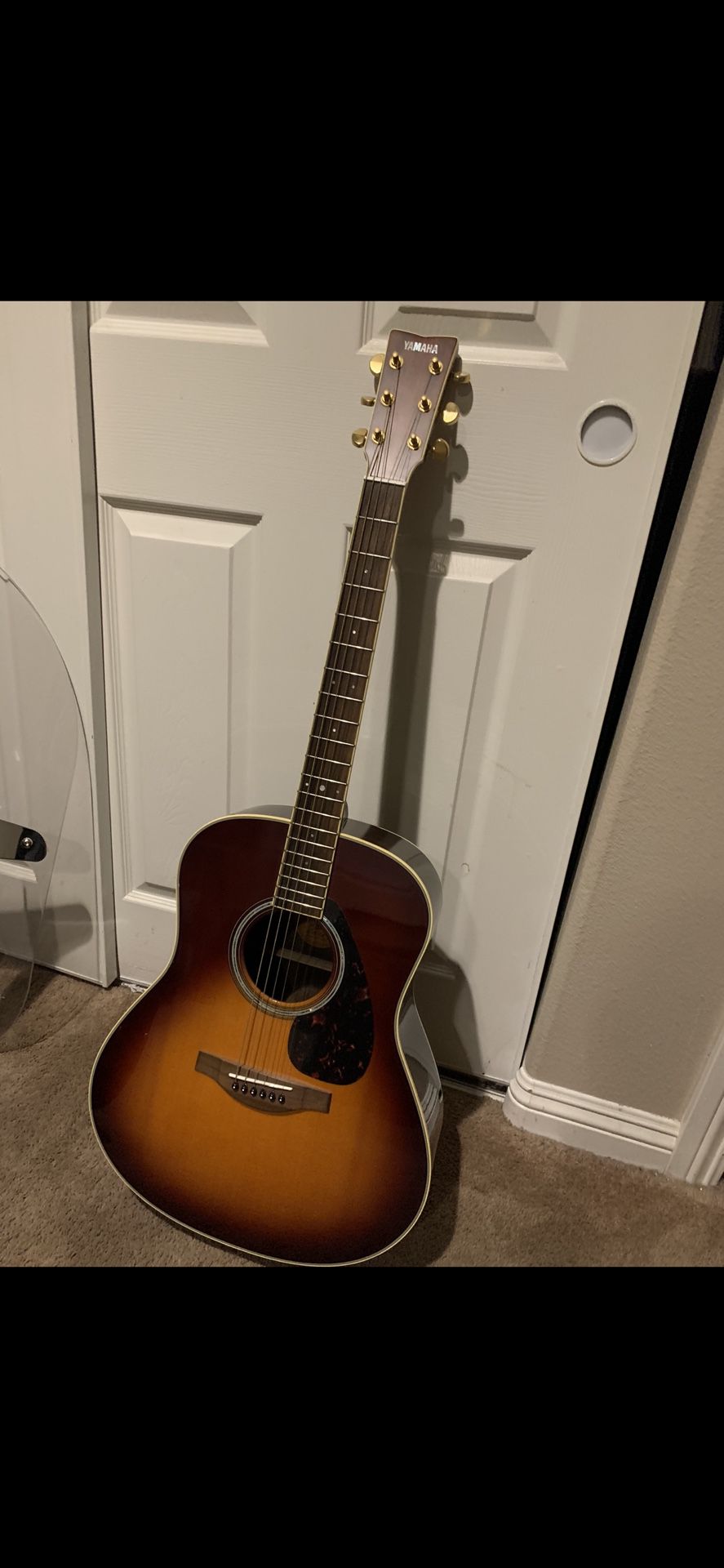Yamaha Acoustic  and  Electric Guitar