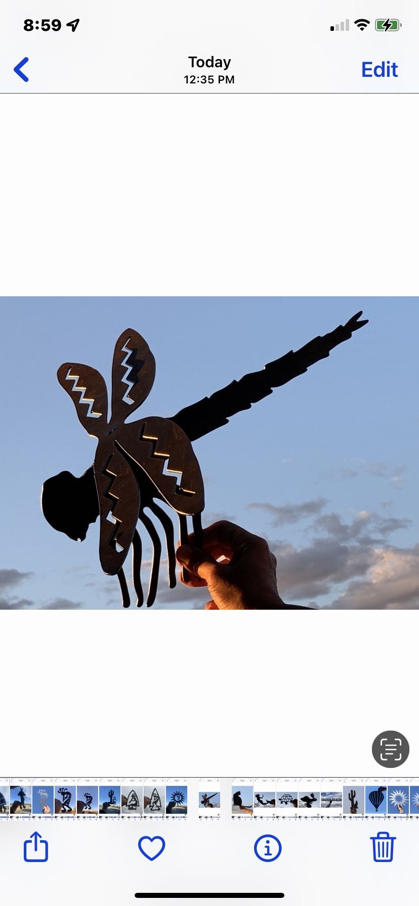 Dragonflies $15/$25 Each Depending On Size Made From Heavy Gauge Steel
