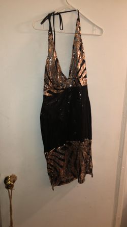 Fashion Nova black lace dress