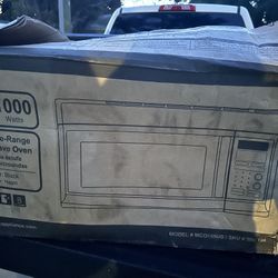 Range Oven Microwave 