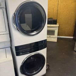 Gas Stackable Washer And Dryer Set 