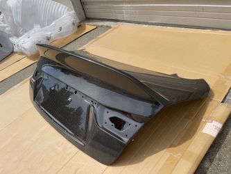 Brand New 2018 2019 2020 2021 2022 2023 Infiniti Q50 4DR VIS Racing Demon Style Carbon Fiber Trunk