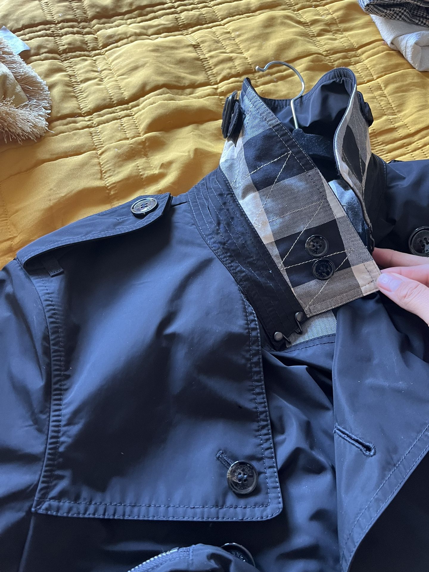 Burberry Men Rain Coat