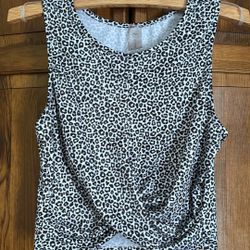 Altar’d State Revival Leopard Print Crop Tank