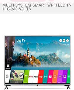 LG 49" Smart tv