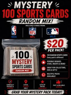 Mystery Pack Of 100 Cards
